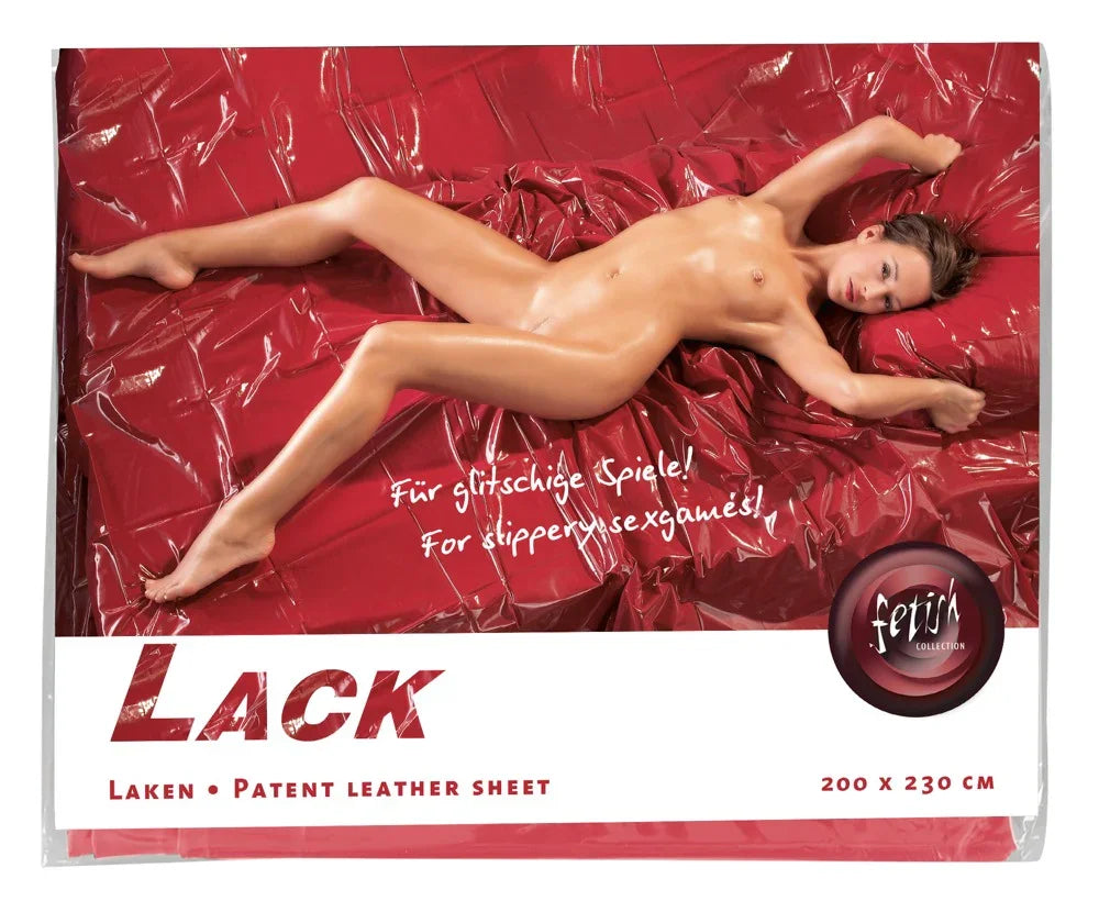 Red Vinyl Sheet - Happytoys Sexshop: Toys for Feeling Happy & Easy π - Discreet geleverd