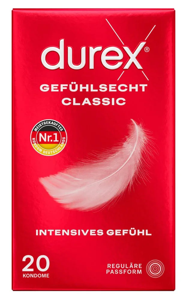 Durex Gefühlsecht Classic - Happytoys Sexshop: Toys for Feeling Happy & Easy 😊 - Discreet geleverd