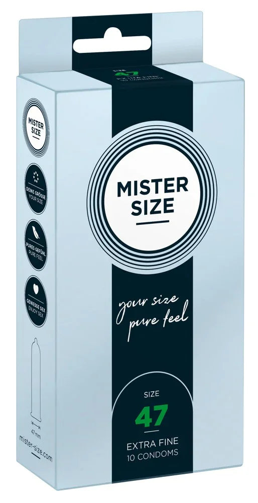 Mister Size 47 mm - Happytoys Sexshop: Toys for Feeling Happy & Easy 😊 - Discreet geleverd