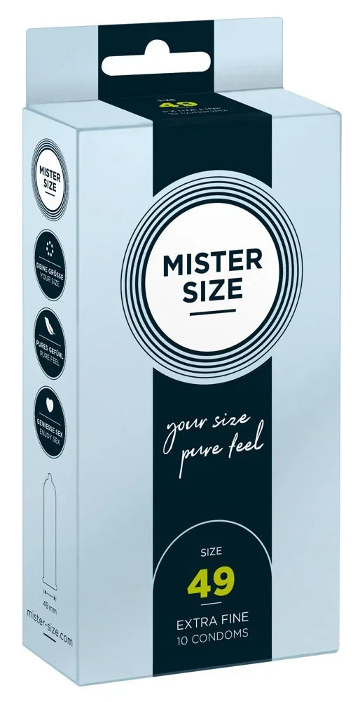 Mister Size 49 mm - Happytoys Sexshop: online sex shop for Feeling Happy & Easy 😊 - Discreet geleverd