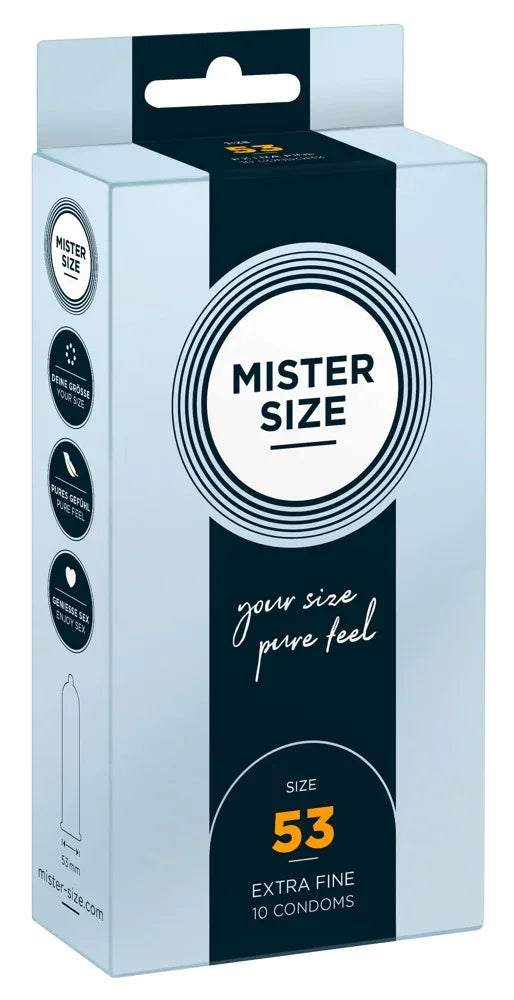 Mister Size 53 mm - Happytoys Sexshop: Toys for Feeling Happy & Easy 😊 - Discreet geleverd