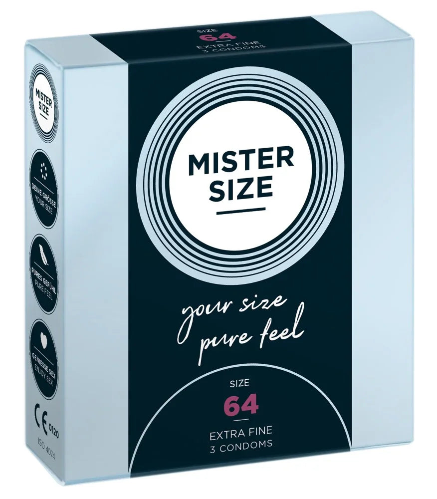 Mister Size 64 mm - Happytoys Sexshop: Toys for Feeling Happy & Easy 😊 - Discreet geleverd