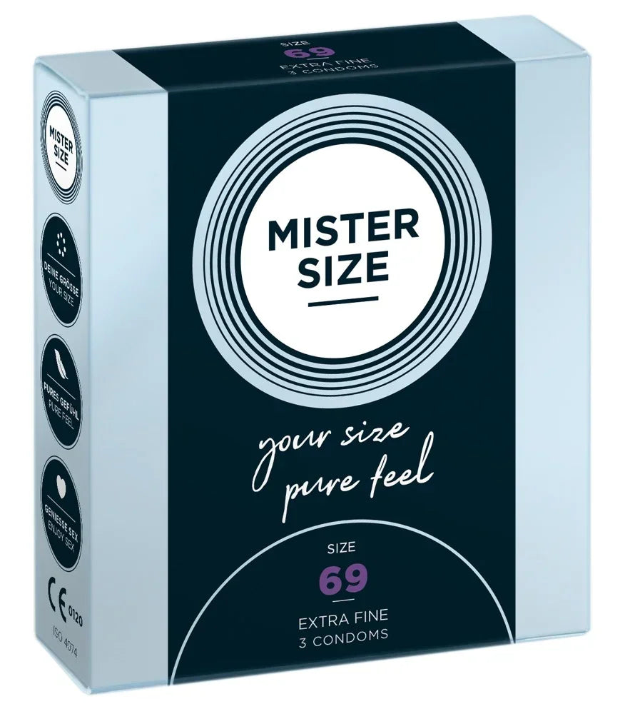 Mister Size 69 mm - Happytoys Sexshop: online sex shop for Feeling Happy & Easy 😊 - Discreet geleverd