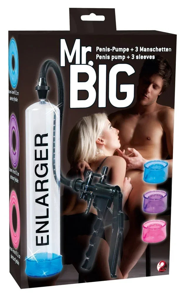 Penis Pump Mr. Big - Happytoys Sexshop: online sex shop for Feeling Happy & Easy π - Discreet geleverd
