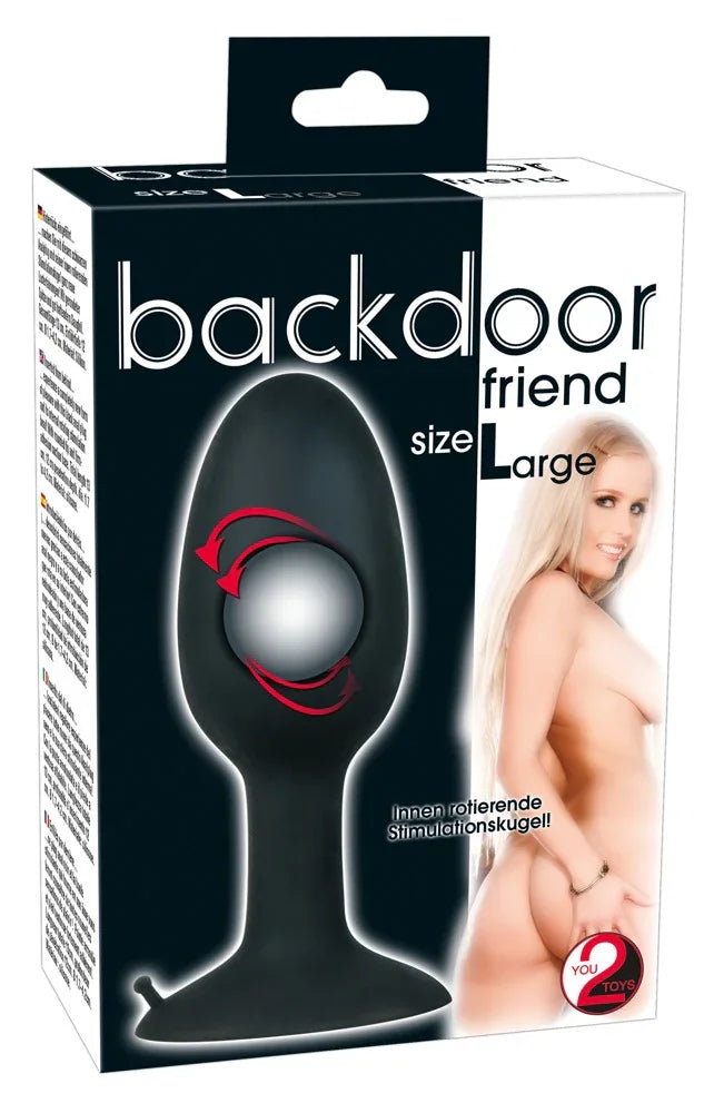 Backdoor Friend Large - Happytoys Sexshop: online sex shop for Feeling Happy & Easy 😊 - Discreet geleverd