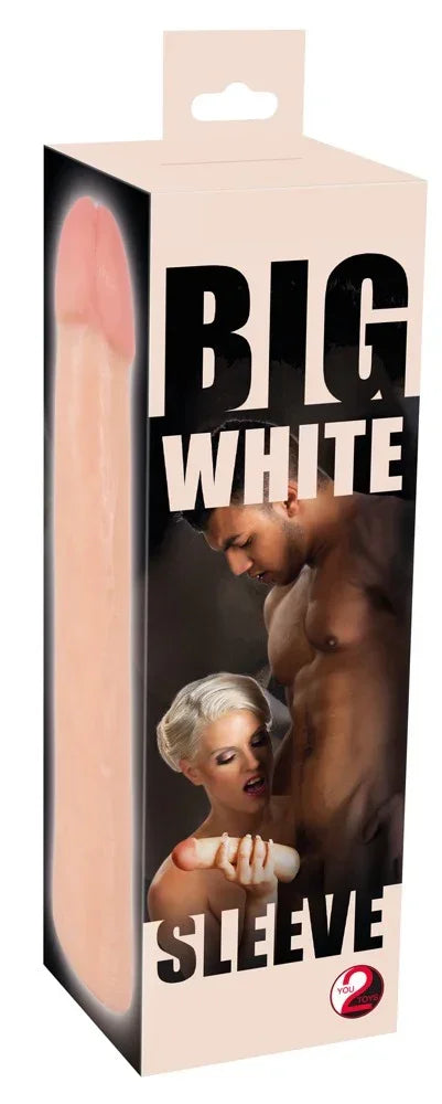 Big Penis Sleeve - Happytoys Sexshop: online sex shop for Feeling Happy & Easy 😊 - Discreet geleverd