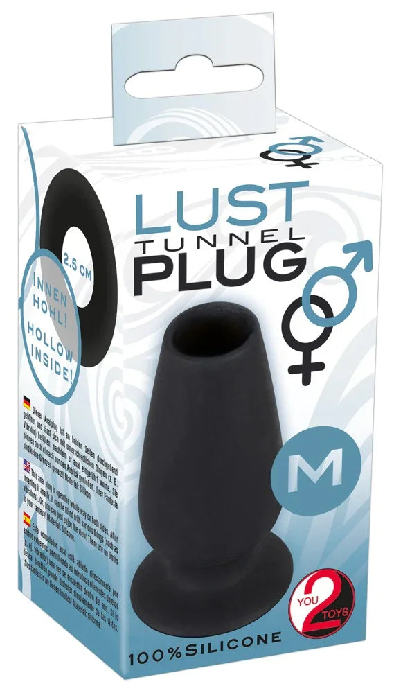 Lust Tunnel Plug M - Happytoys Sexshop: Toys for Feeling Happy & Easy 😊 - Discreet geleverd