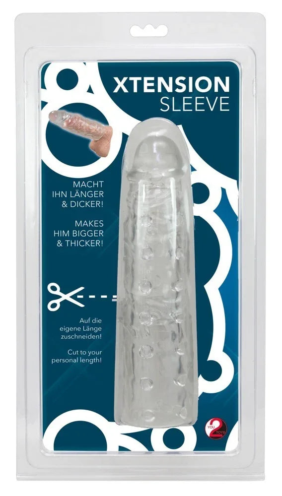 Xtension Sleeve - Happytoys Sexshop: online sex shop for Feeling Happy & Easy π - Discreet geleverd