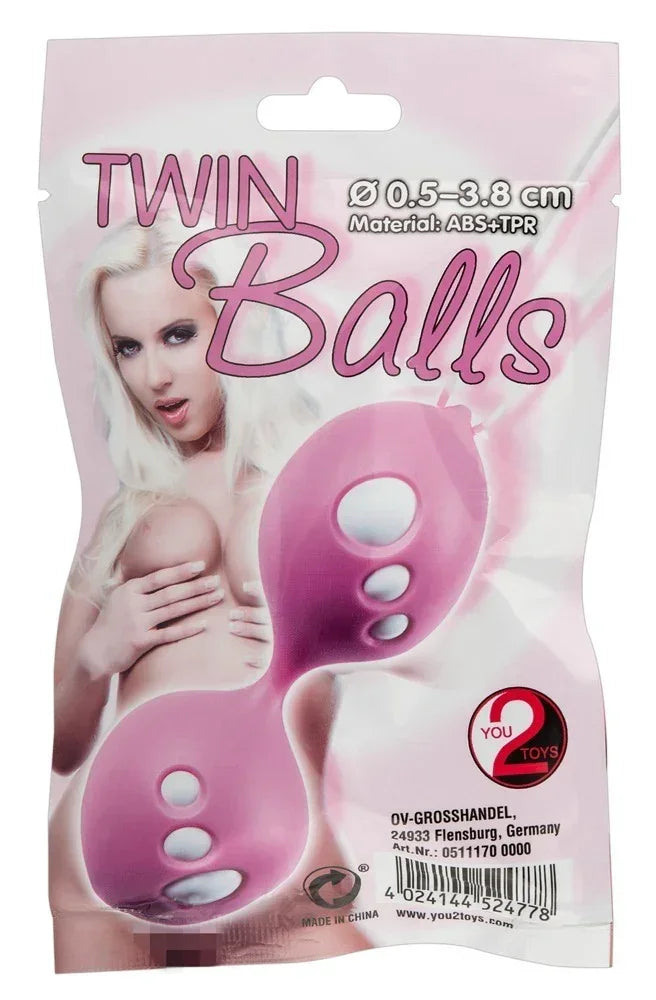Twin Balls - Happytoys Sexshop: online sex shop for Feeling Happy & Easy 😊 - Discreet geleverd