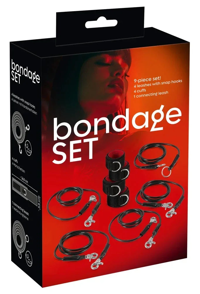 Bondage Set - Happytoys Sexshop: online sex shop for Feeling Happy & Easy 😊 - Discreet geleverd