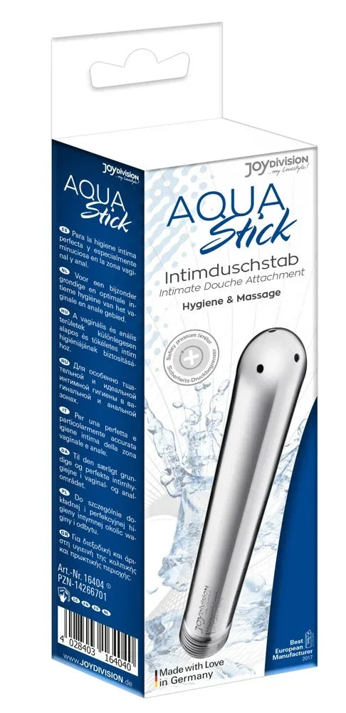 Aluminium Intimate Douche - Happytoys Sexshop: online sex shop for Feeling Happy & Easy 😊 - Discreet geleverd