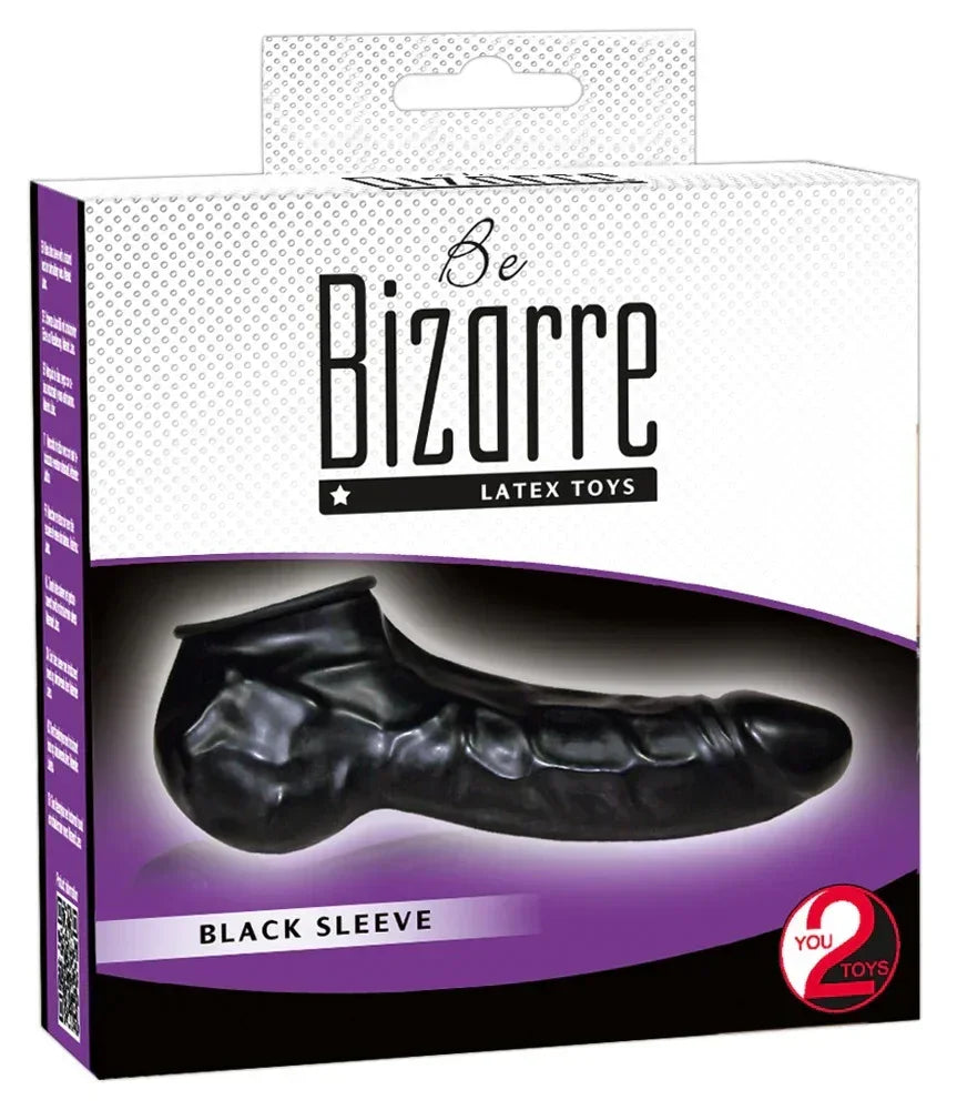 Black Sleeve - Happytoys Sexshop: online sex shop for Feeling Happy & Easy 😊 - Discreet geleverd