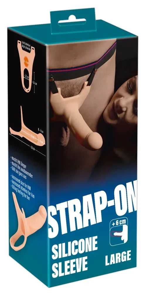 Silicone Strap-on - Happytoys Sexshop: online sex shop for Feeling Happy & Easy 😊 - Discreet geleverd