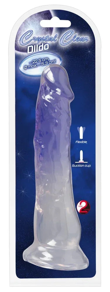 Clear Dildo - Happytoys Sexshop: online sex shop for Feeling Happy & Easy 😊 - Discreet geleverd