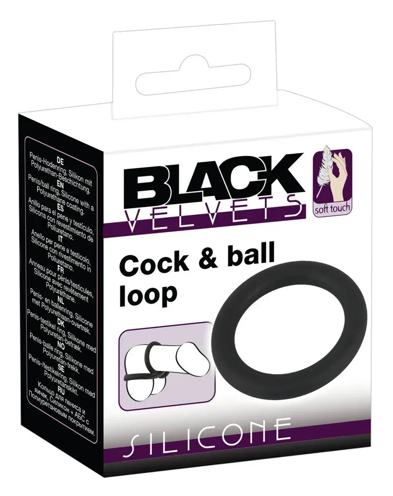 Cock & Ball Loop - Happytoys Sexshop: online sex shop for Feeling Happy & Easy 😊 - Discreet geleverd