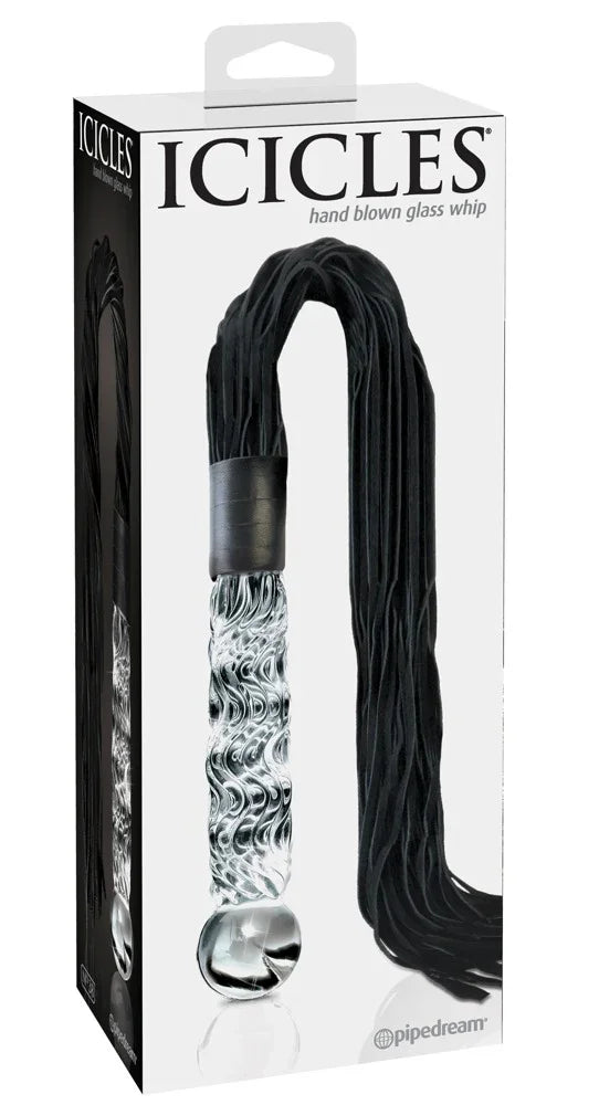Hand Blown Glass Whip - Happytoys Sexshop: Toys for Feeling Happy & Easy π - Discreet geleverd