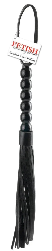 Beaded Cat-o-Nine Tails - Happytoys Sexshop: online sex shop for Feeling Happy & Easy π - Discreet geleverd
