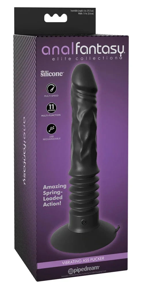 Vibrating Ass Fucker - Happytoys Sexshop: Toys for Feeling Happy & Easy 😊 - Discreet geleverd