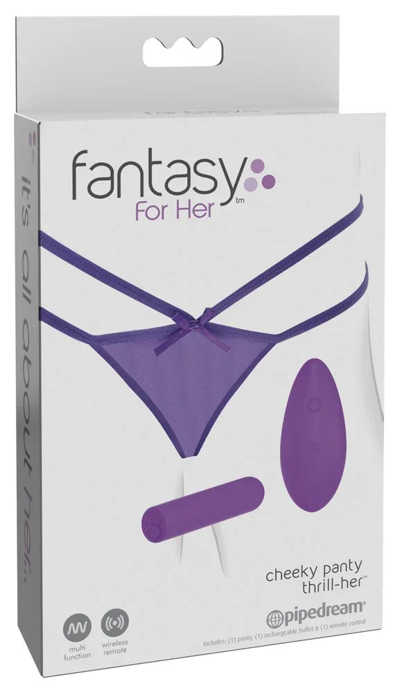 Cheeky Panty Thrill-Her - Happytoys Sexshop: online sex shop for Feeling Happy & Easy 😊 - Discreet geleverd
