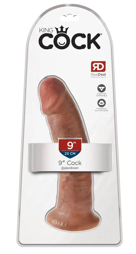 Cock 9" - Happytoys Sexshop: online sex shop for Feeling Happy & Easy 😊 - Discreet geleverd