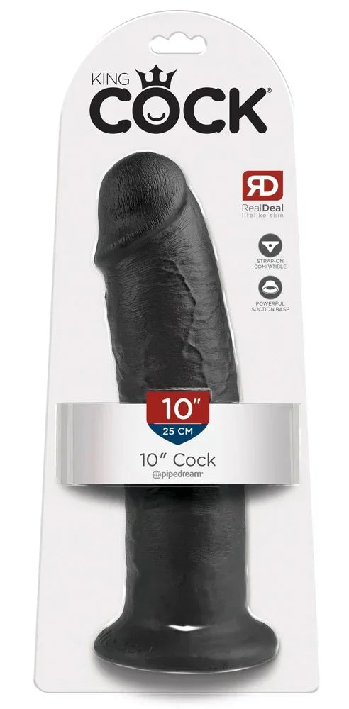 Cock 10" - Happytoys Sexshop: online sex shop for Feeling Happy & Easy 😊 - Discreet geleverd