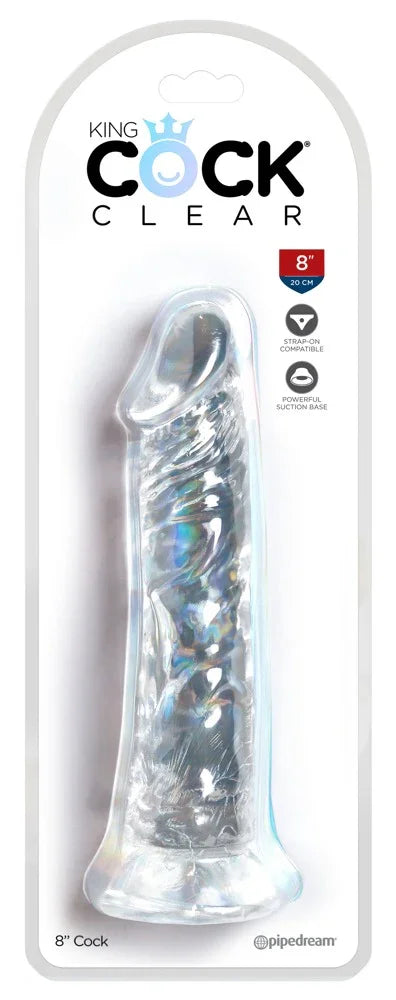 Cock 8 Clear - Happytoys Sexshop: Toys for Feeling Happy & Easy π - Discreet geleverd