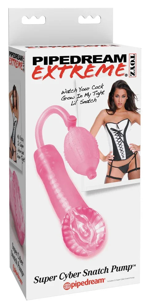 Super Cyber Snatch Pump - Happytoys Sexshop: Toys for Feeling Happy & Easy 😊 - Discreet geleverd