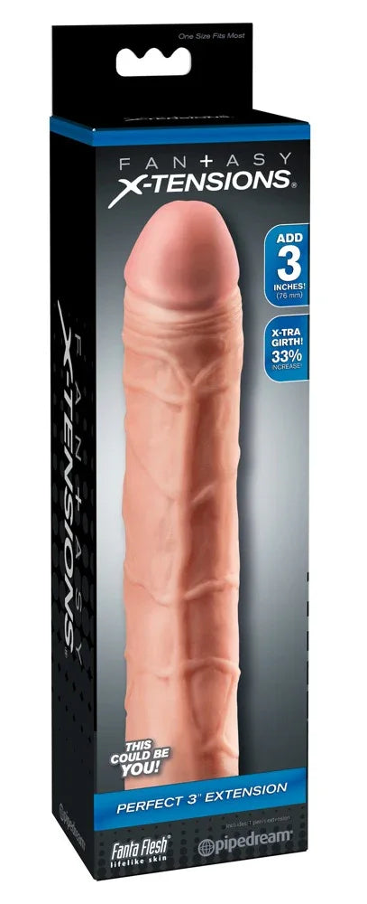 Perfect 3" Extension - Happytoys Sexshop: Toys for Feeling Happy & Easy 😊 - Discreet geleverd