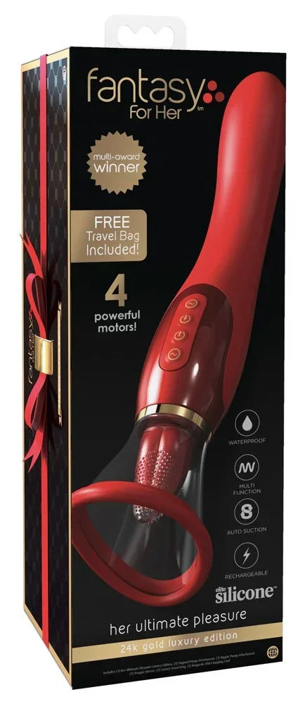 her ultimate pleasure 24k Gold Luxury Edition - Happytoys Sexshop: online sex shop for Feeling Happy & Easy 😊 - Discreet geleverd