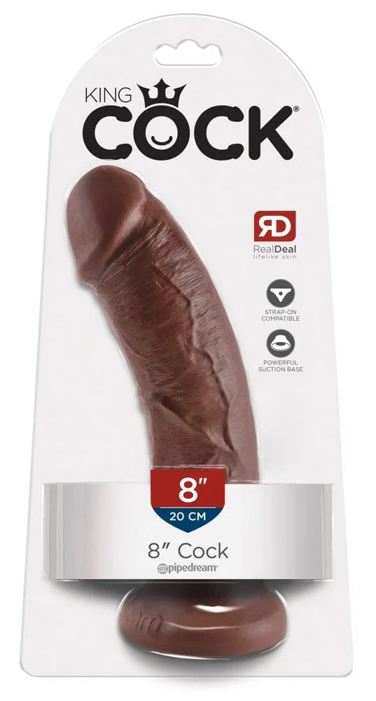 8" Cock - Happytoys Sexshop: online sex shop for Feeling Happy & Easy 😊 - Discreet geleverd