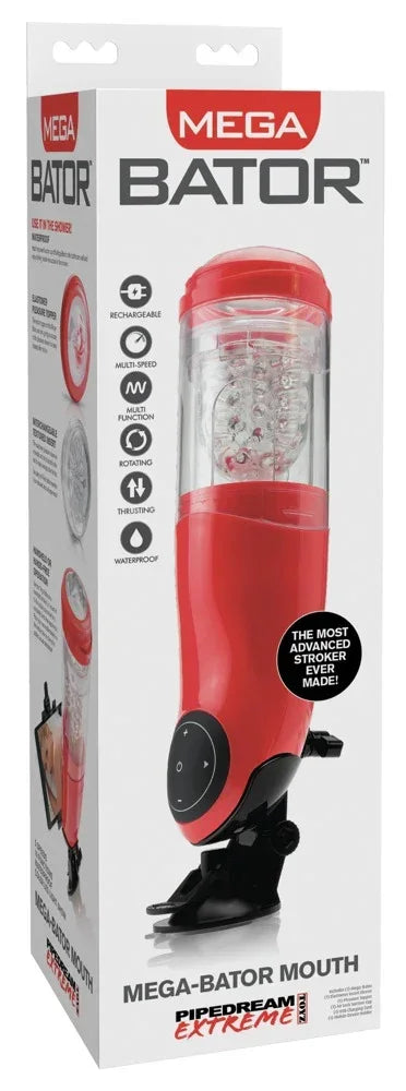 Mega-Bator Mouth - Happytoys Sexshop: online sex shop for Feeling Happy & Easy 😊 - Discreet geleverd
