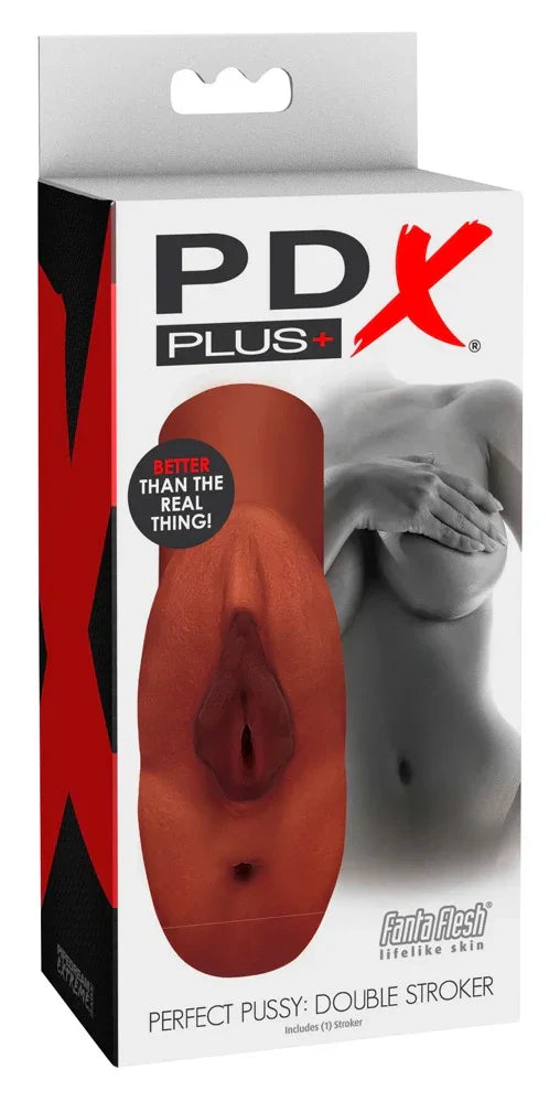 Perfect Pussy: Double Stroker - Happytoys Sexshop: Toys for Feeling Happy & Easy š - Discreet geleverd