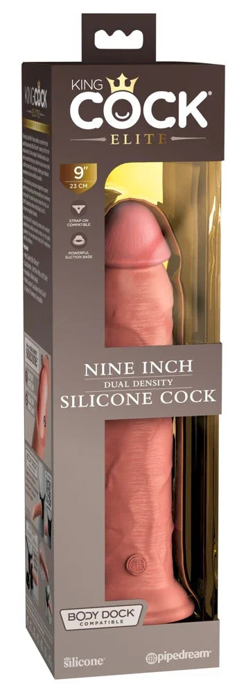 9" Dual Density Silicone Cock - Happytoys Sexshop: online sex shop for Feeling Happy & Easy 😊 - Discreet geleverd
