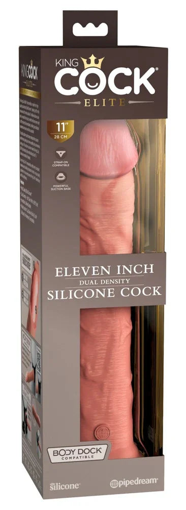 11" Dual Density Silicone Cock - Happytoys Sexshop: Toys for Feeling Happy & Easy 😊 - Discreet geleverd
