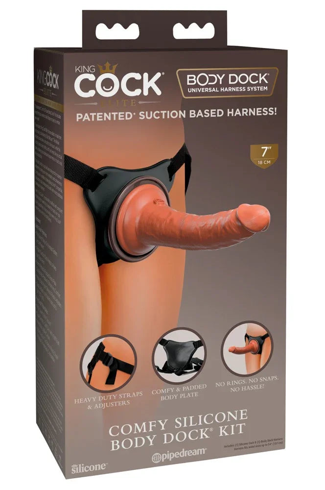 Comfy Silicone Body Dock Kit - Happytoys Sexshop: online sex shop for Feeling Happy & Easy 😊 - Discreet geleverd