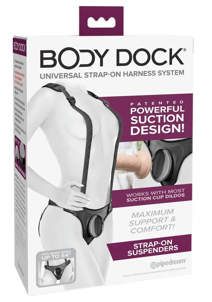 Body Dock Strap-On Suspenders - Happytoys Sexshop: online sex shop for Feeling Happy & Easy 😊 - Discreet geleverd