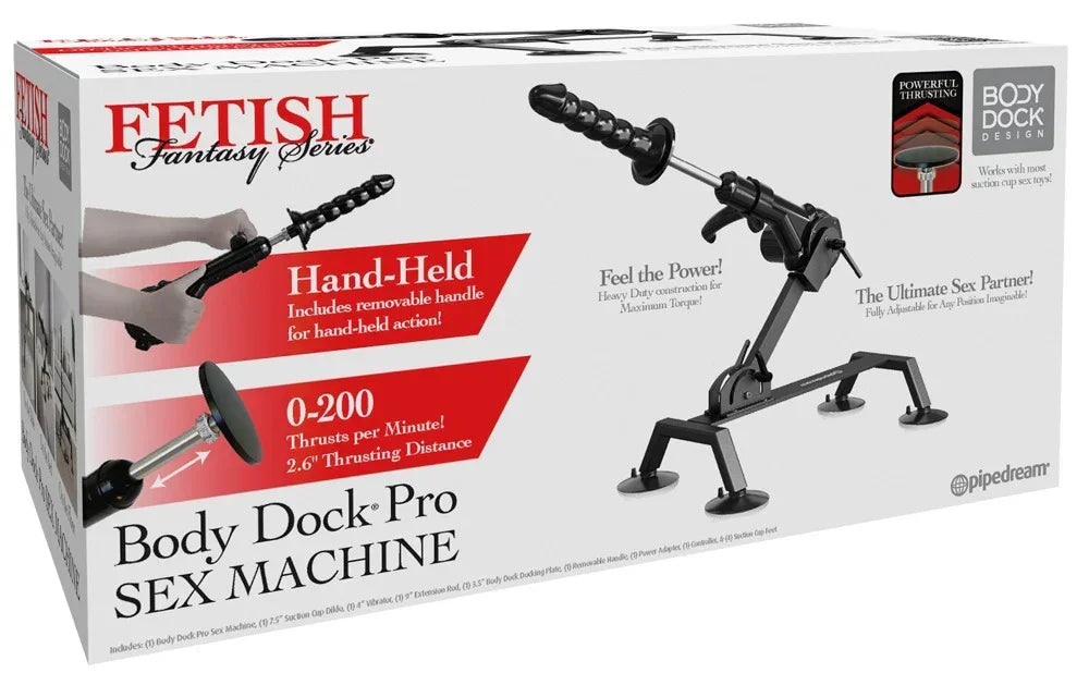 Body Dock Pro Sex Machine - Happytoys Sexshop: online sex shop for Feeling Happy & Easy π - Discreet geleverd