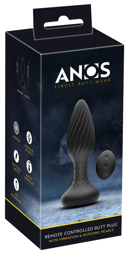 Remote Controlled Butt Plug - Happytoys Sexshop: online sex shop for Feeling Happy & Easy 😊 - Discreet geleverd