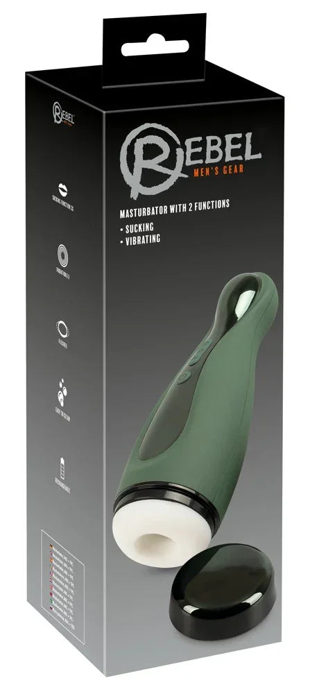 Masturbator with 2 Functions - Happytoys Sexshop: online sex shop for Feeling Happy & Easy π - Discreet geleverd
