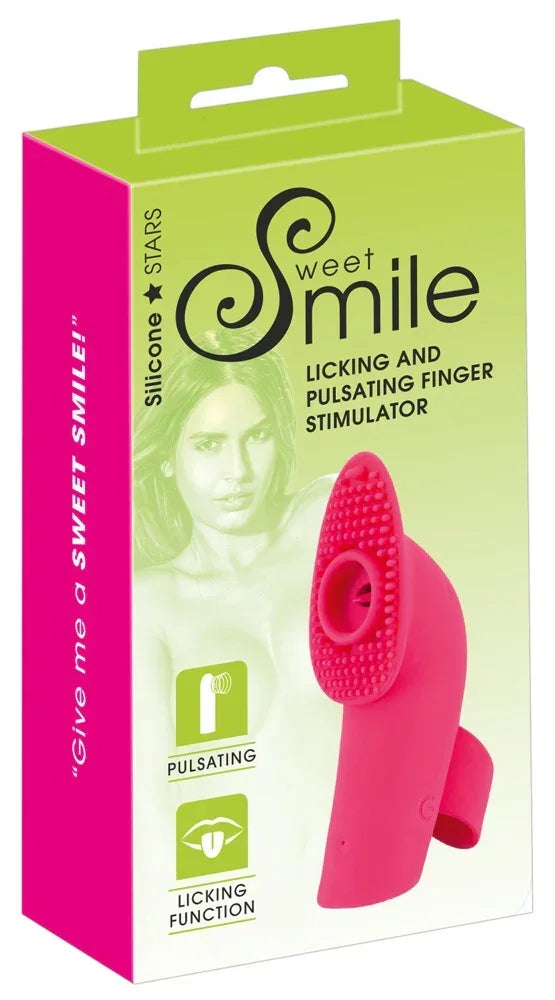 Licking and Pulsating Finger Stimulator - Happytoys Sexshop: online sex shop for Feeling Happy & Easy 😊 - Discreet geleverd