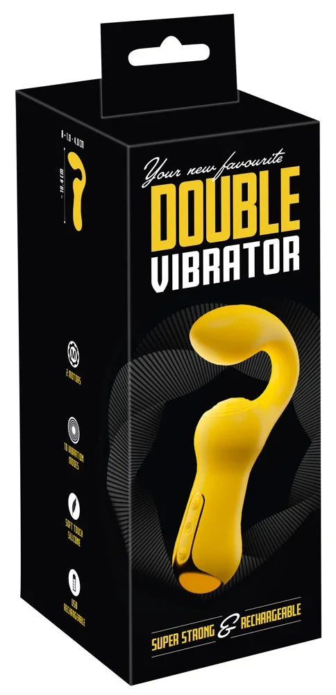 Double Vibrator - Happytoys Sexshop: Toys for Feeling Happy & Easy π - Discreet geleverd