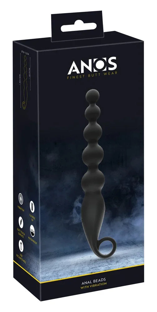Anal Beads with Vibration - Happytoys Sexshop: Toys for Feeling Happy & Easy 😊 - Discreet geleverd