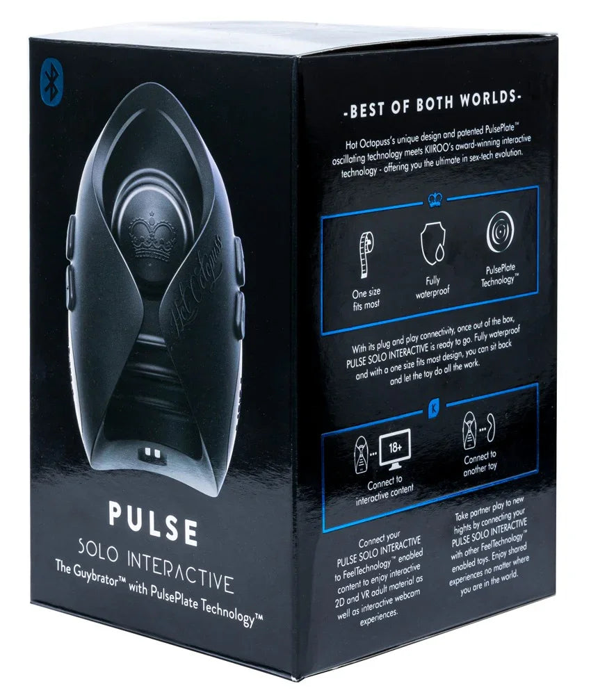 Pulse Solo Interactive - Happytoys Sexshop: Toys for Feeling Happy & Easy 😊 - Discreet geleverd