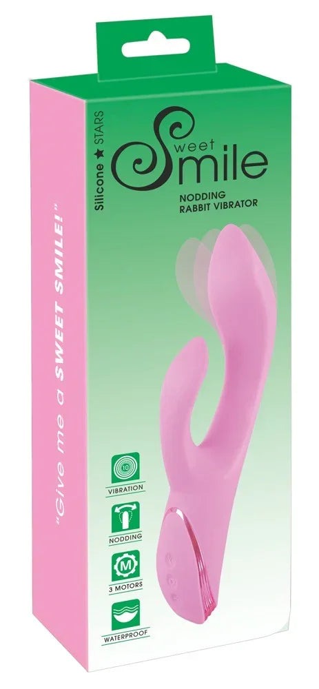Nodding Rabbit Vibrator - Happytoys Sexshop: online sex shop for Feeling Happy & Easy 😊 - Discreet geleverd