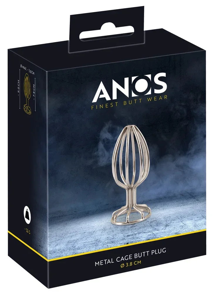 Metal Cage Butt Plug - Happytoys Sexshop: online sex shop for Feeling Happy & Easy π - Discreet geleverd