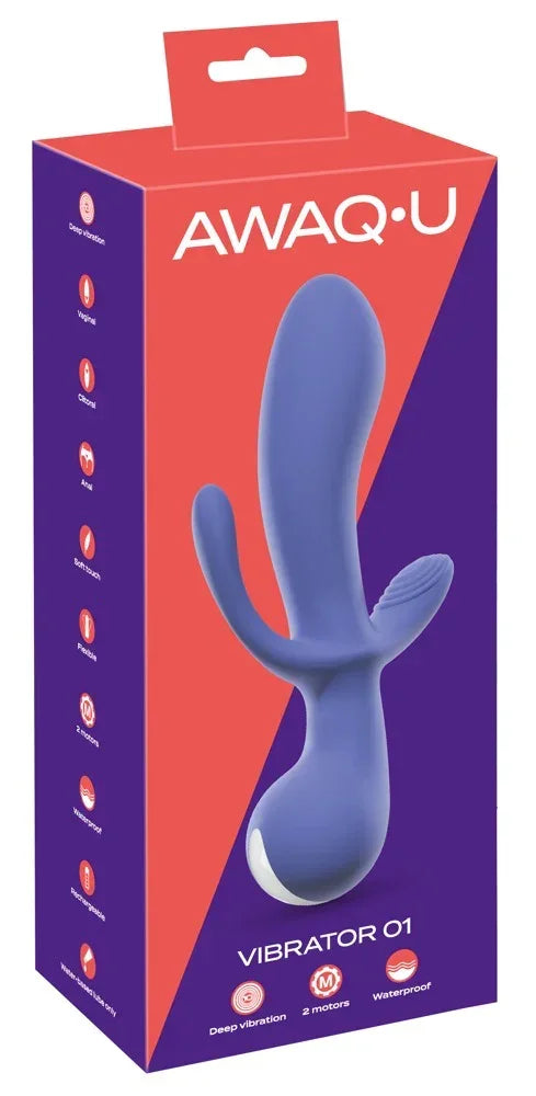 AWAQ.U Vibrator 1 @You2Toys - Happytoys Sexshop: online sex shop for Feeling Happy & Easy 😊 - Discreet geleverd