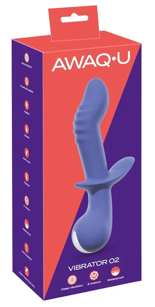 AWAQ.U Vibrator 2 @You2Toys - Happytoys Sexshop: online sex shop for Feeling Happy & Easy đ - Discreet geleverd