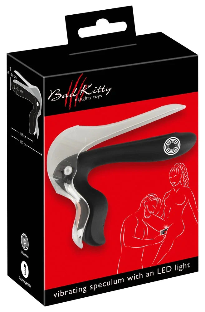 Vibrating Speculum - Happytoys Sexshop: online sex shop for Feeling Happy & Easy 😊 - Discreet geleverd