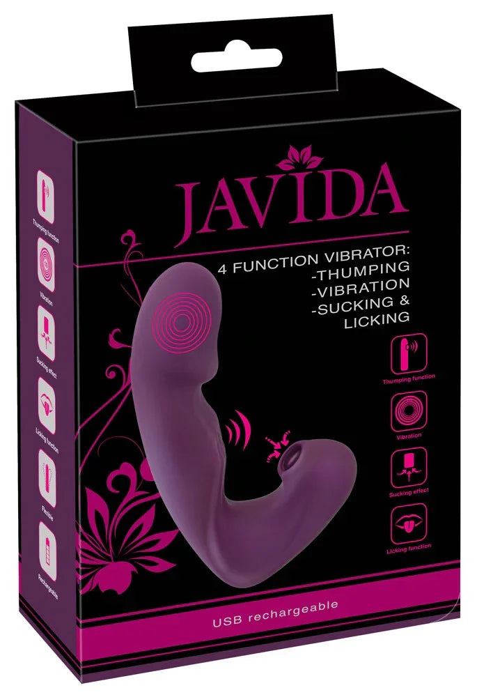 4 Function Vibrator - Happytoys Sexshop: online sex shop for Feeling Happy & Easy π - Discreet geleverd