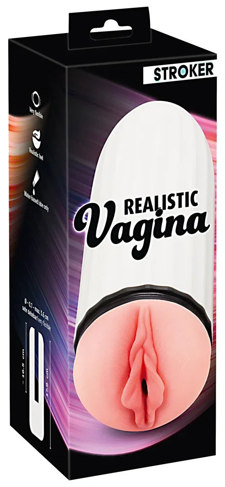 Realistic Vagina - Happytoys Sexshop: Toys for Feeling Happy & Easy 😊 - Discreet geleverd